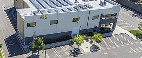 Aerial view of the Manufacturers Edge facility in Farmingdale, New Jersey