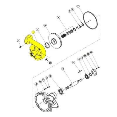 Barnes Pumps 022026 Repair Pump Part Number BODY, FIGHTER, FIRE, DI 2020HCU 029676