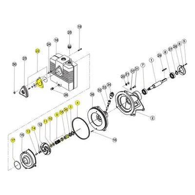 Barnes Pumps 085238 Repair Pump Part Number KIT, SEAL