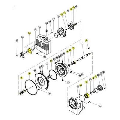 Barnes Pumps 085240 Repair Pump Part Number KIT, OVERHAUL