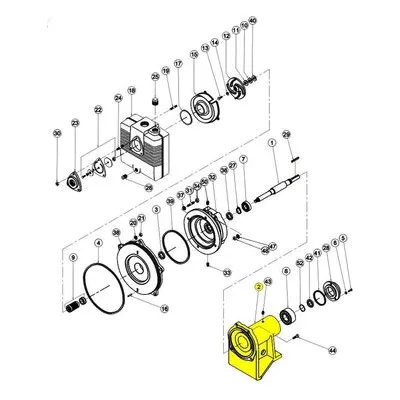 Barnes Pumps 039982 Repair Pump Part Number HOUSING, PEDESTAL, CI, 7.001" OD