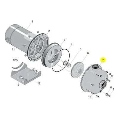 Berkeley Pump Replacement & Repair Part 723S3370 for Centrifugal & Irrigation Industrial Pumps