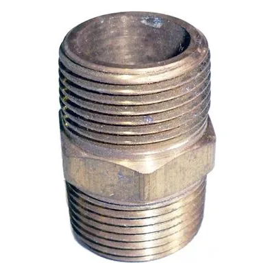 Yamada Pumps Part # 682525 3/4 TO3/4 HEX NIPPLE BRASS