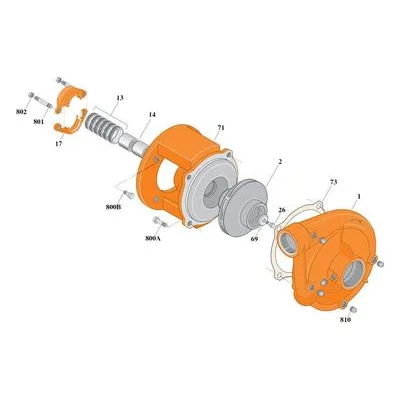 Berkeley Pump Kit B53749KIT Repair Part Kits for Type B Pumps