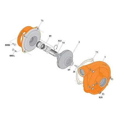 Berkeley Pump Kit B54498KIT Repair Part Kits for Type B Pumps
