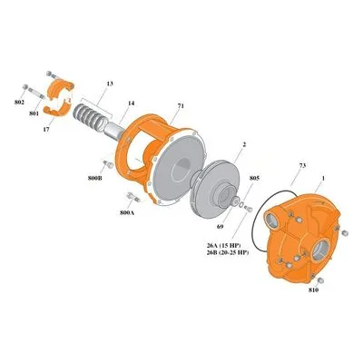 Berkeley Pump Kit B74431KIT Repair Part Kits for Type B Pumps