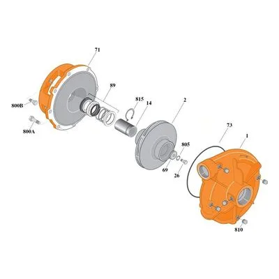 Berkeley Pump Kit B74435KIT Repair Part Kits for Type B Pumps