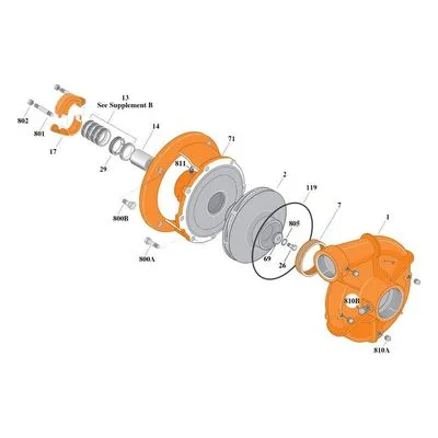 Berkeley Pump Kit B53791KIT Repair Part Kits for Type B Pumps