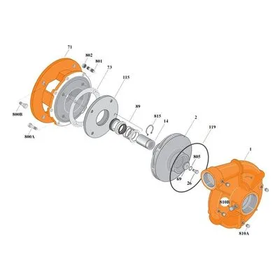 Berkeley Pump Kit B55844KIT Repair Part Kits for Type B Pumps