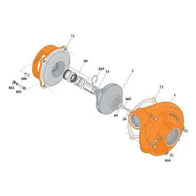 Berkeley Pump Kit B54569KIT Repair Part Kits for Type B Pumps