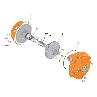Berkeley Pump Kit B66837SKIT Repair Part Kits for Type B Pumps