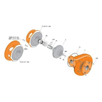 Berkeley Pump Kit B75192KIT Repair Part Kits for Type B Pumps