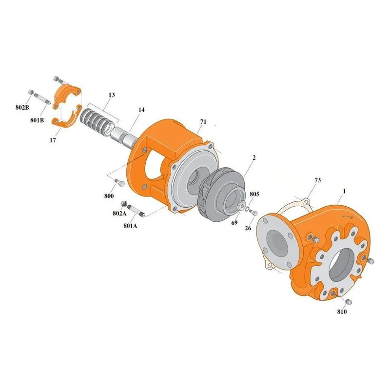 Berkeley Pump Kit B70113KIT Repair Part Kits for Type B Pumps