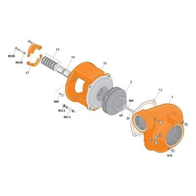 Berkeley Pump Kit B74804KIT Repair Part Kits for Type B Pumps