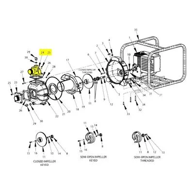 AMT Pump Repair Part 2S5X-080-95, 2" MNPT XCI DISCHARGE MANIFOLD KIT/SUBGROUP