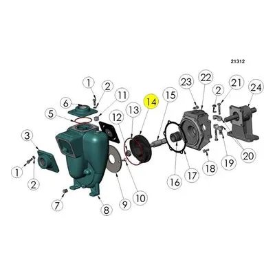 MP Pumps 22293 Pump Repair Part Available On PumpCatalog.com