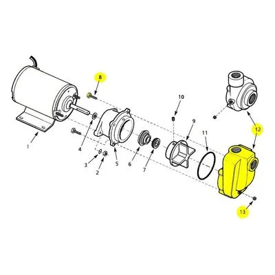 AMT Pumps 4850-001-97 CASING XB 3/4X3/4 S-PRIME SUBGRP