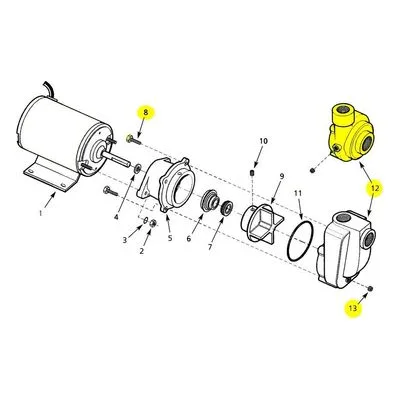AMT Pumps 4860-001-97 CASING XB 3/4X3/4 NON-S-PRIME SUBGRP