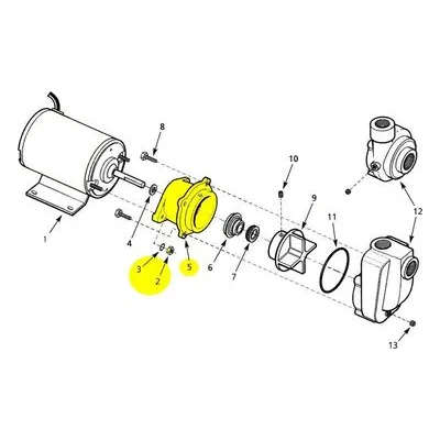 AMT Pumps 4861-030-97 ADAPTER XB DC TYPE 6A SEAL SUBGRP