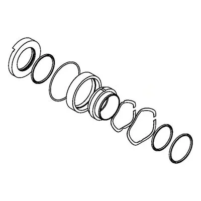 AMPCO Sanitary Pump Repair Part GS2600018-SC, DOUBLE SEAL KIT C/N/N/V, FOR SP