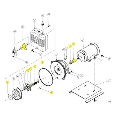 Barnes Pumps 072918 Repair Pump Part Number KIT, REPAIR