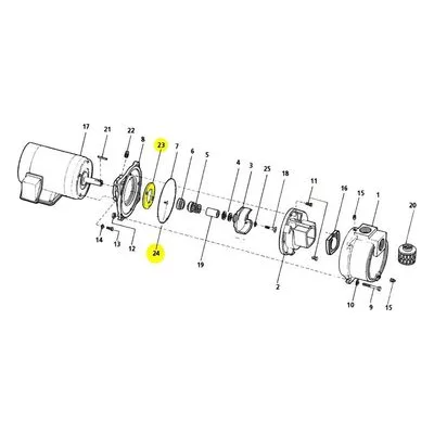 AMT Pumps 393A-060-95 WEARPLATE XCI SUBGROUP/KIT