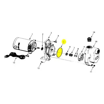 AMT Pump Repair Part 2105-023-00, #245 O-RING VITON. 4292-96 1" Self Priming Utility Pumps. 1 1/2" Self Priming 3890, 3892, 3891, 3893, 389A & 3894 Models.