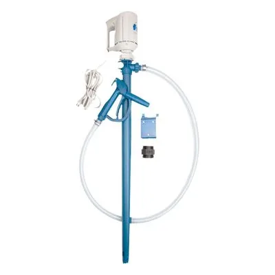 Finish Thompson 111645 FTI High Volume Drum Pump Kit, Corrosive Liquids. PFP-40 Tube & M3V Motor.