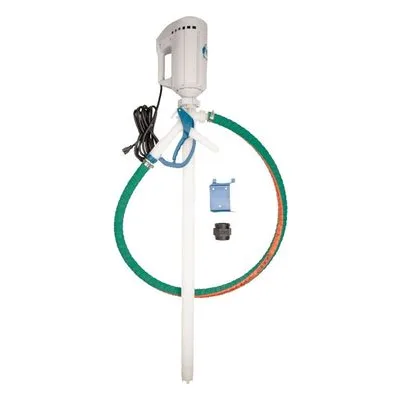 Finish Thompson 111651 FTI High Volume Drum Pump Kit, Extremely Corrosive Liquids. PFV-40 Tube & M3TV Motor.