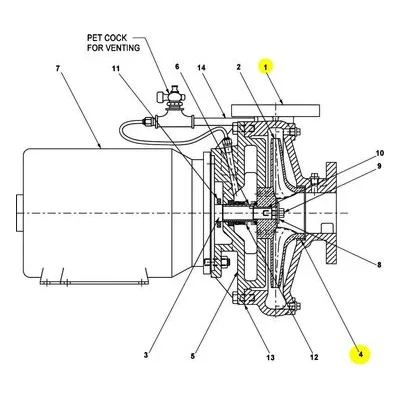 AMT Pump Repair Part 427A-001-95, CASING KIT, 427A-95 1750 RPM Pumps Repair Parts.