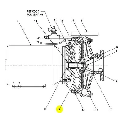 AMT Pump Repair Part 427A-030-95, VOLUTE COVER KIT, 427A-95 1750 RPM Pumps Repair Parts.