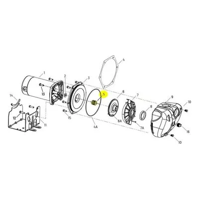 U109-6B Berkeley SHAFT SEAL PKG 5/8 TYPE 6W/BUNA-N PARTS