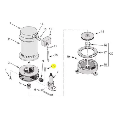 Berkeley Pump U30-58ZP Water System Parts
