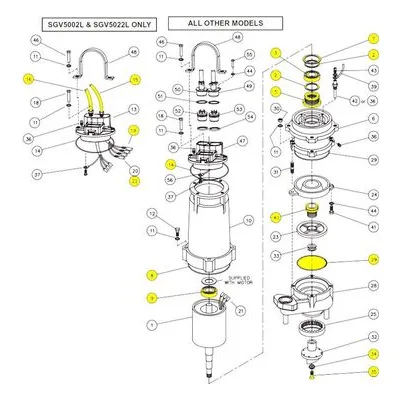 Barnes Pumps 115772 Repair Pump Part Number KIT, OVERHAUL, LGHPSGV, 5HP1PH