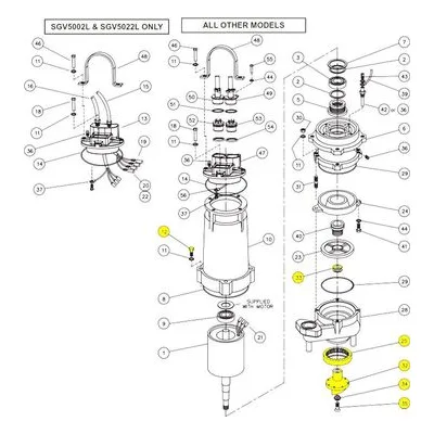Barnes Pumps 085225 Repair Pump Part Number KIT, CUTTER, SGV, 3HP, 5HP, &7.5HP