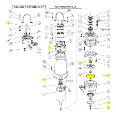 Barnes Pumps 085223 Repair Pump Part Number KIT, SEAL, SGV, 3HP, 5HP, 7.5HP