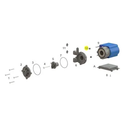 KOOLAIR Pumps (PM500) RUBBER - GROMMET, Seawater Circulation Pump Parts.