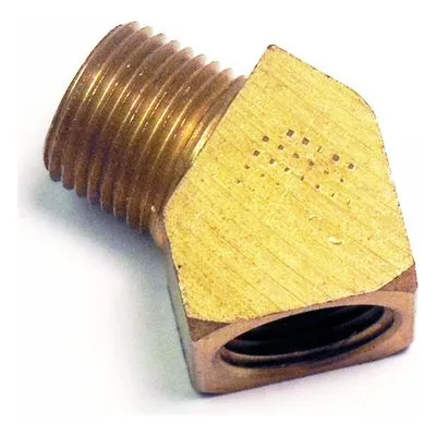 Yamada Pumps Part # HP-01 ELBOW,3/8 NPT BRASS 45 DEGREE
