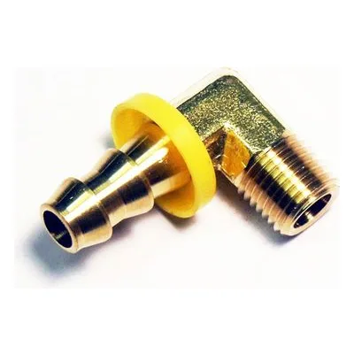 Yamada Pumps Part # HP-20 HOSE BARB, ELB 1/4 NPTX3/8HB