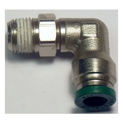 Yamada Pumps Item Code: 169PL-4-2 - ELBO MALE 90 SWIV 1/4X1/8 NPT.