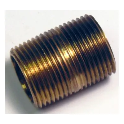 Yamada Pumps Item Code: 4568K191 - NIPPLE, BRASS 3/4 NPT X SHORT.