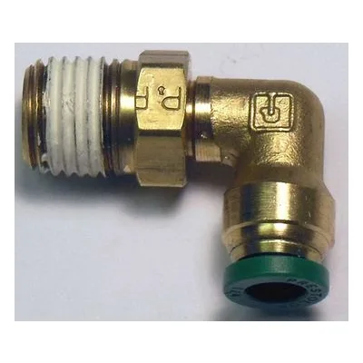 Yamada Pumps Item Code: 169PL-4-4 - ELBO MALE 90 SWIV 1/4X1/4 NPT.