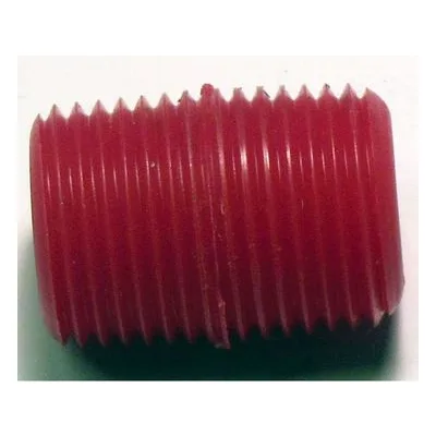 Yamada Pumps Item Code: 15V-NIPP - NIPPLE 1/2" RED PVDF X CLOSE.