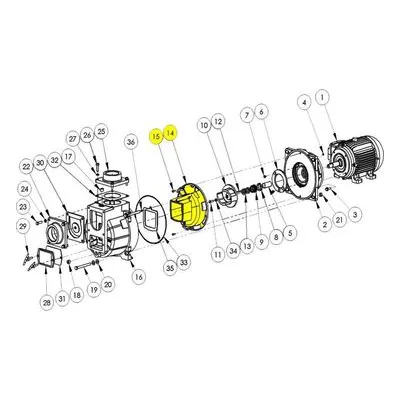 AMT Pumps 394G-150-95 VOLUTE XCI SUBGROUP