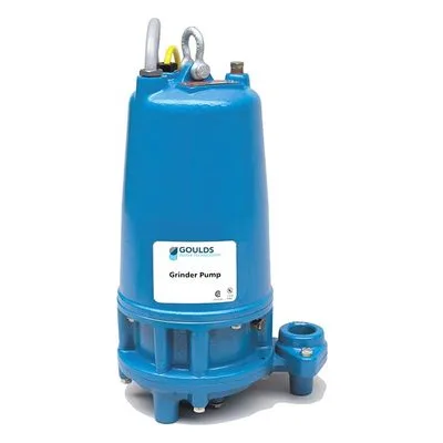 Goulds Water Technology 1GD31G1CDS 1GD Dual Seal Grinder Pump, 2HP 1/60/230 4.75" 15.5MA, a Xylem Brand Product.