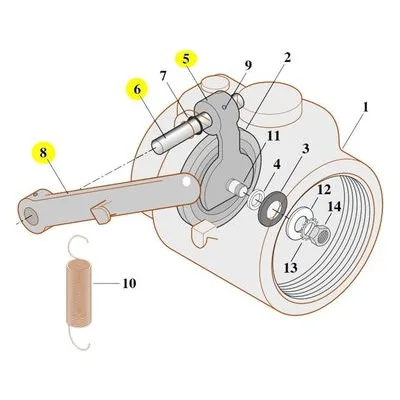 Berkeley Pump Replacement & Repair Part B06143 for Centrifugal & Irrigation Industrial Pumps