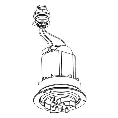 Goulds Pumps 15K102 Repair Parts / Accessory - 1/2HP MOTOR ASSEMBLY-115V. Manufactured by Xylem.