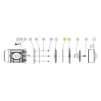 Finish Thompson J103085 Pump Repair Spare Part Housing O-Ring