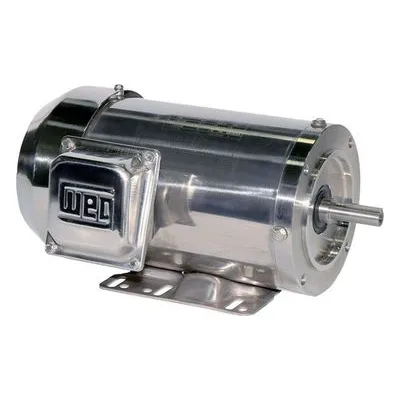 WEG Motors 00118ET3ESS56C Shark Fr 56 - 1HP 1800 3 60 230/460. Wash Down Duty Motor.