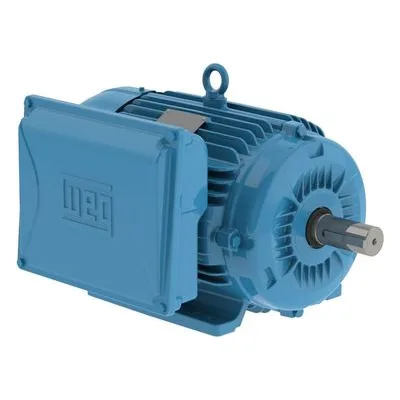 WEG Motors 01018ES1E215T-W22 TEFC Std Eff - 10HP 1800 1 60 208-230/460V. General Purpose Motor.